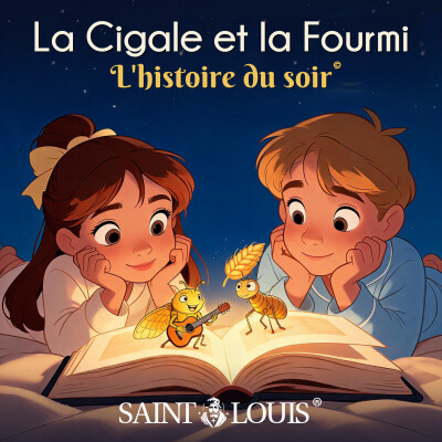 Louise et Joseph — La Cigale et la Fourmi, la fable de La Fontaine à écouter en famille : histoire du soir pour enfants cover