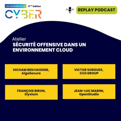 Journées Cyber (5ème édition) - Sécurité offensive dans un environnement Cloud cover