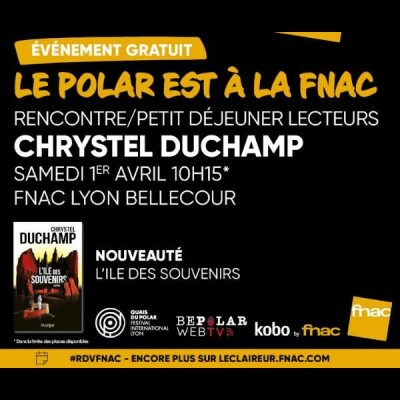 Les entretiens de Quais du polar 2023 : Chrystel Duchamp cover