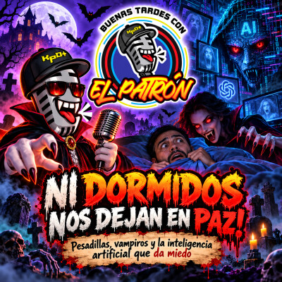 NI DORMIDOS NOS DEJAN EN PAZ! 💀 Pesadillas, vampiros y la inteligencia artificial que da miedo cover