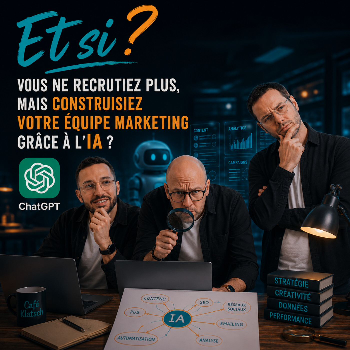 Et si vous ne recrutiez plus, mais construisiez votre équipe marketing grâce à l’IA ?