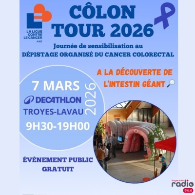 L'INFO DU JOUR - Le Côlon Tour 2026 cover