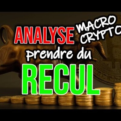 ANALYSE MACRO et CRYPTO: TOUT va MAL ? savoir PRENDRE du RECUL !  - ANALYSE CRYPTO BITCOIN cover