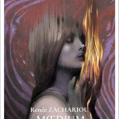 Quelques minutes de lecture... Renée Zachariou nous lit un extrait de son roman Moedium cover