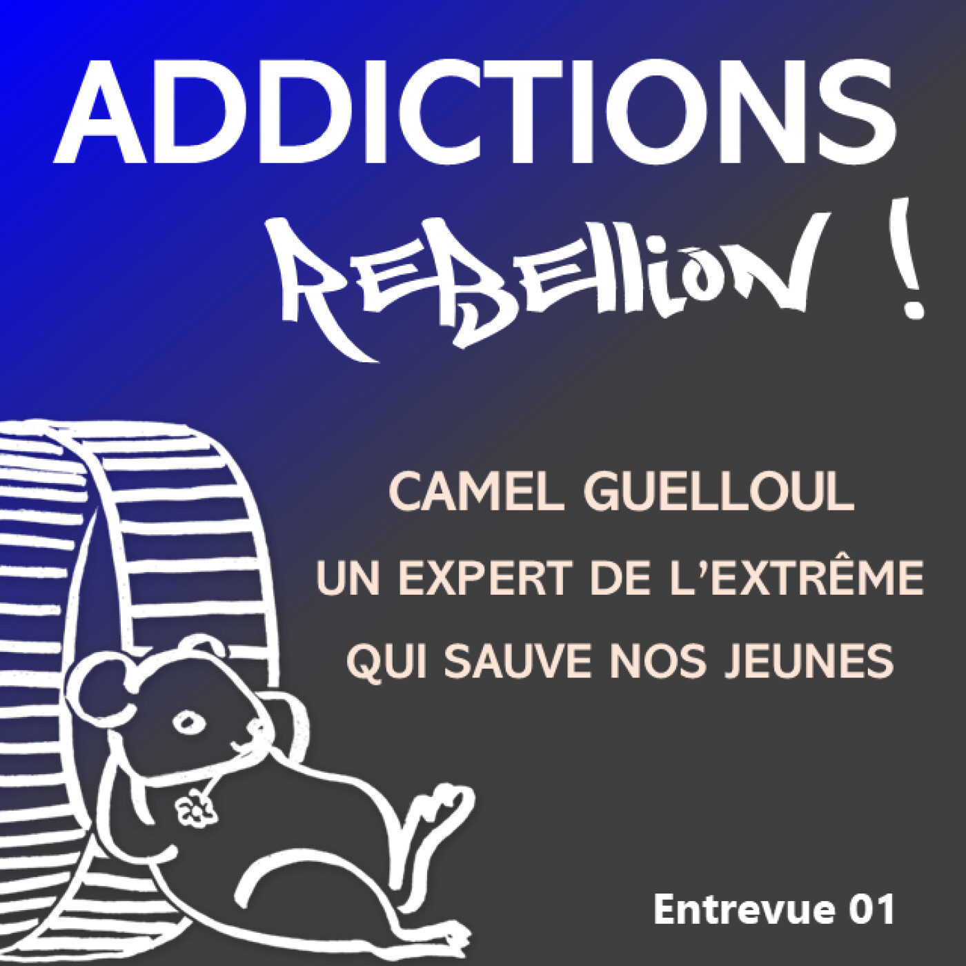 Addictions Rébellion ! Entrevue : Camel Guelloul, un phare dans la nuit des drogues. episode artwork