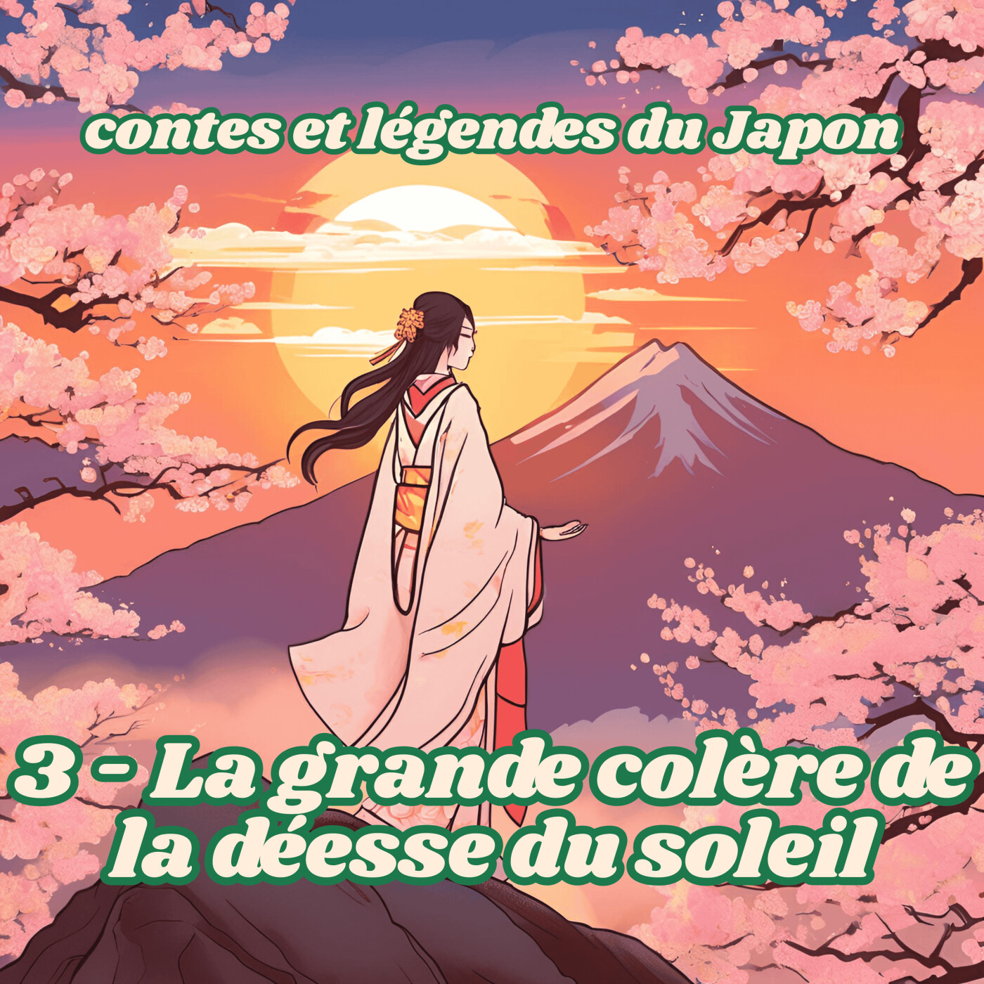 Contes et légendes du Japon - 03 - La grande colère de la déesse du soleil