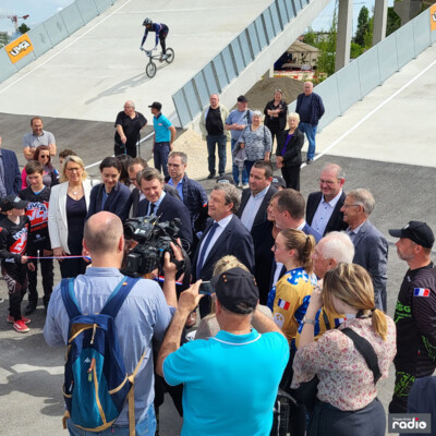 L'INFO SPORT - Inauguration de la piste de BMX cover