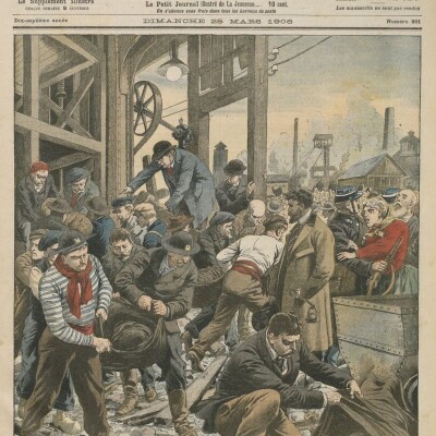 Dans les entrailles de la mine : le drame de Courrières ! cover