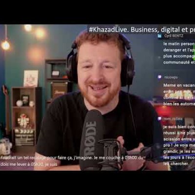 Chill perso, FR-alert, spam, Kick, Li-Fi, IA agence de voyage, Med-Palm [KhazadLive 18/07] cover