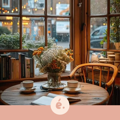 Méditation guidée - après-midi d'automne au café cosy ☕️🍂 cover