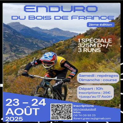 RTVV 95, Enduro du Bois de France 2e édition Laura Giraud - cover