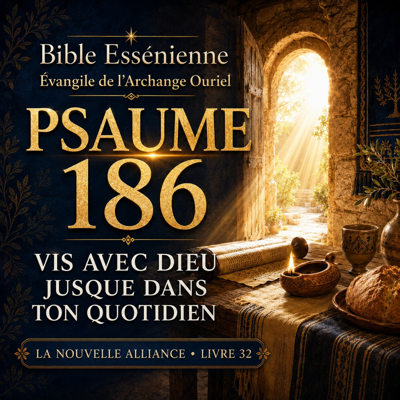 Vis avec Dieu jusque dans ton quotidien - Archange Ouriel Psaume 186