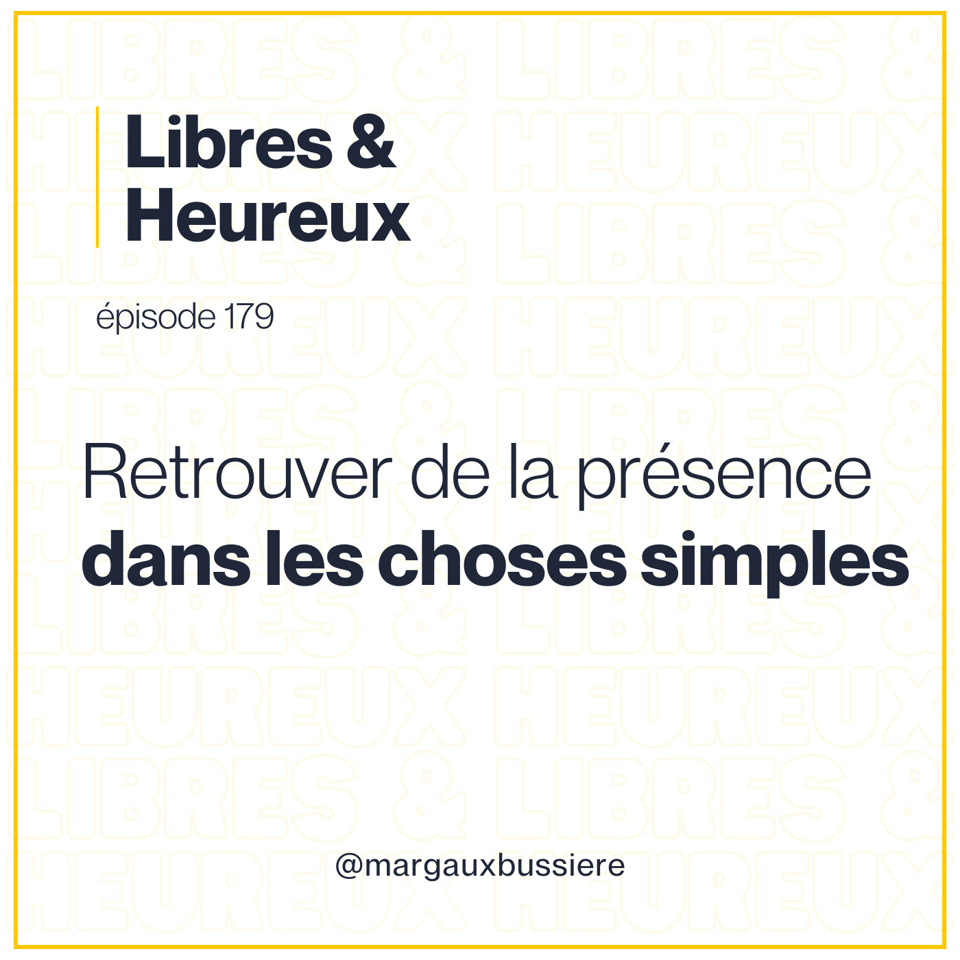 179 – Ce n'est pas le lieu qui fait le moment ✨ episode artwork