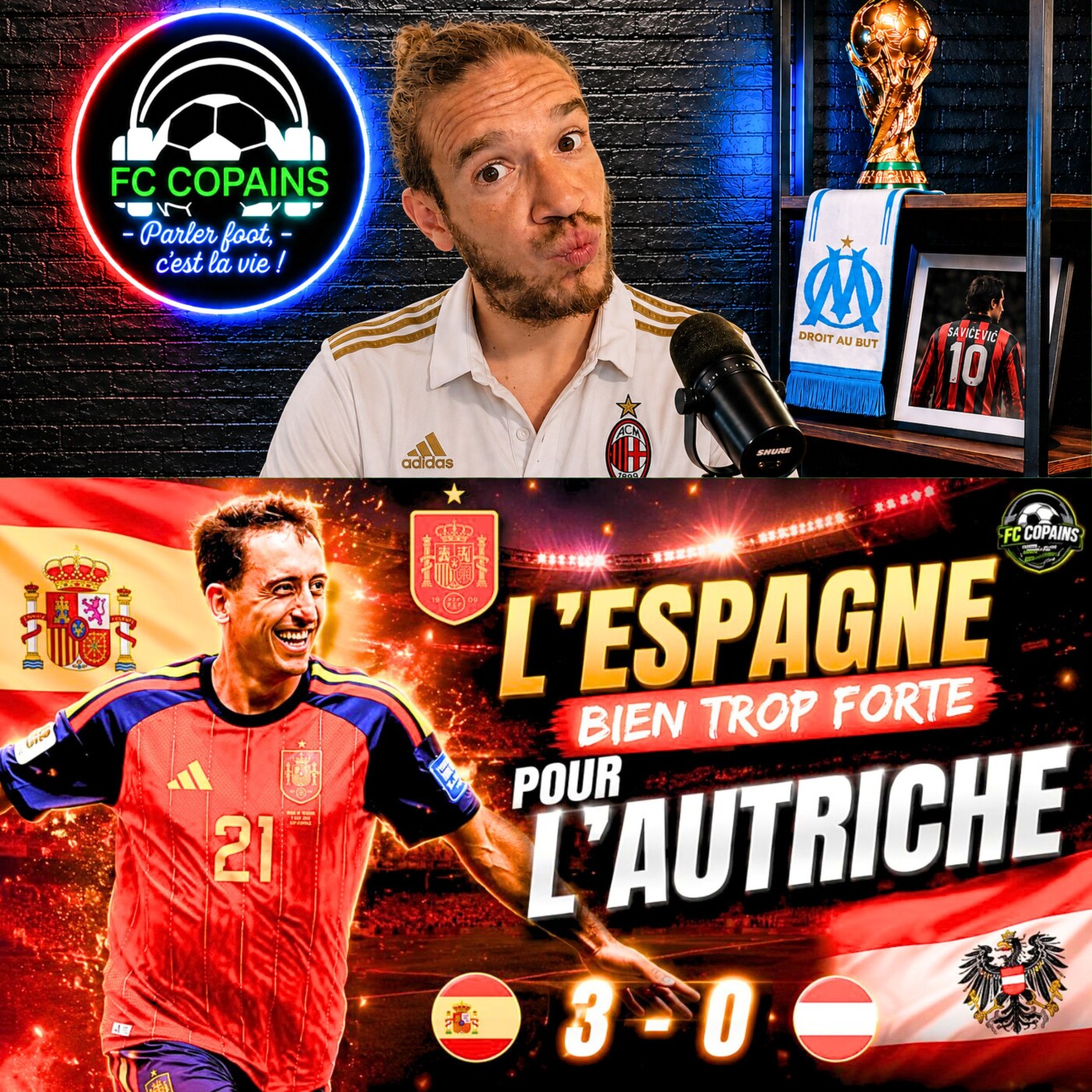Débat Coupe du Monde 2026 - Espagne vs Autriche le debrief - La Roja beaucoup trop forte pour l'Autriche episode artwork