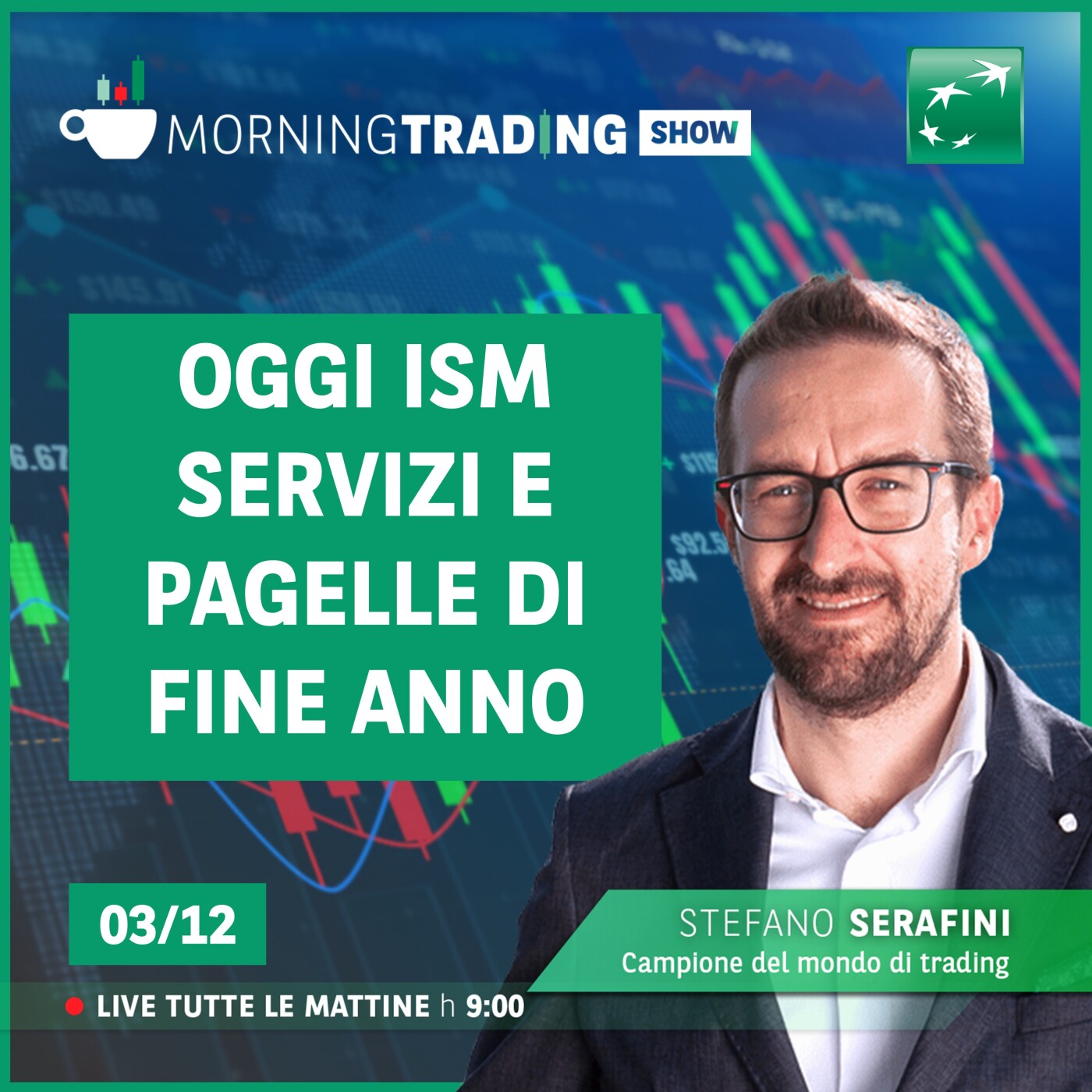 Oggi ISM Servizi e pagelle di fine anno - Morning Trading Show episode artwork