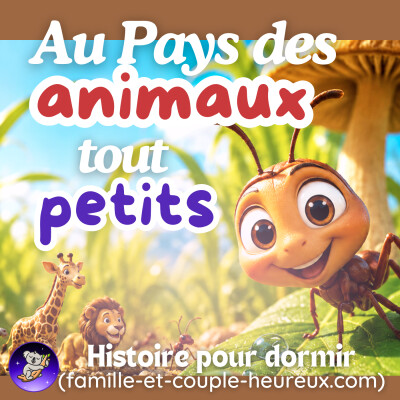 Au Pays des animaux tout petits 🐜 Histoire pour s'endormir | Sommeil, animaux | Patricia Histoire cover