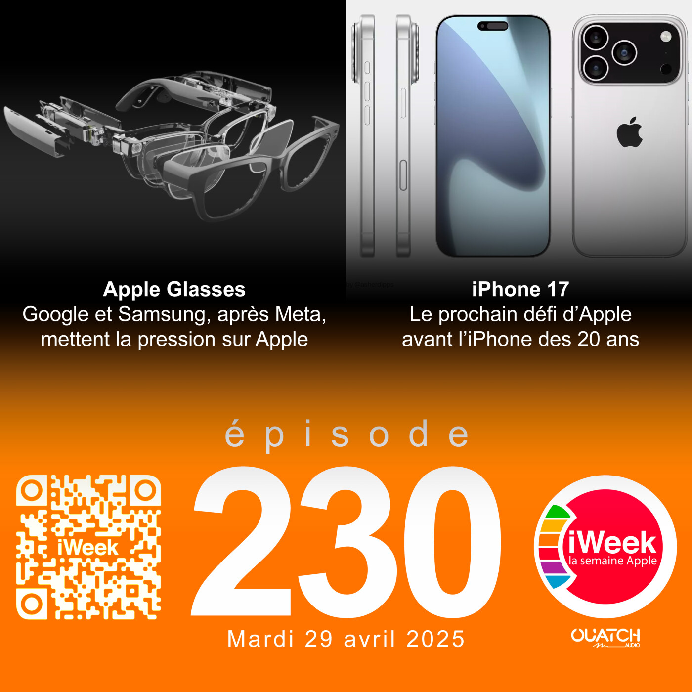 cover of episode Apple Glasses : Google et Samsung, après Meta, mettent la pression sur Apple