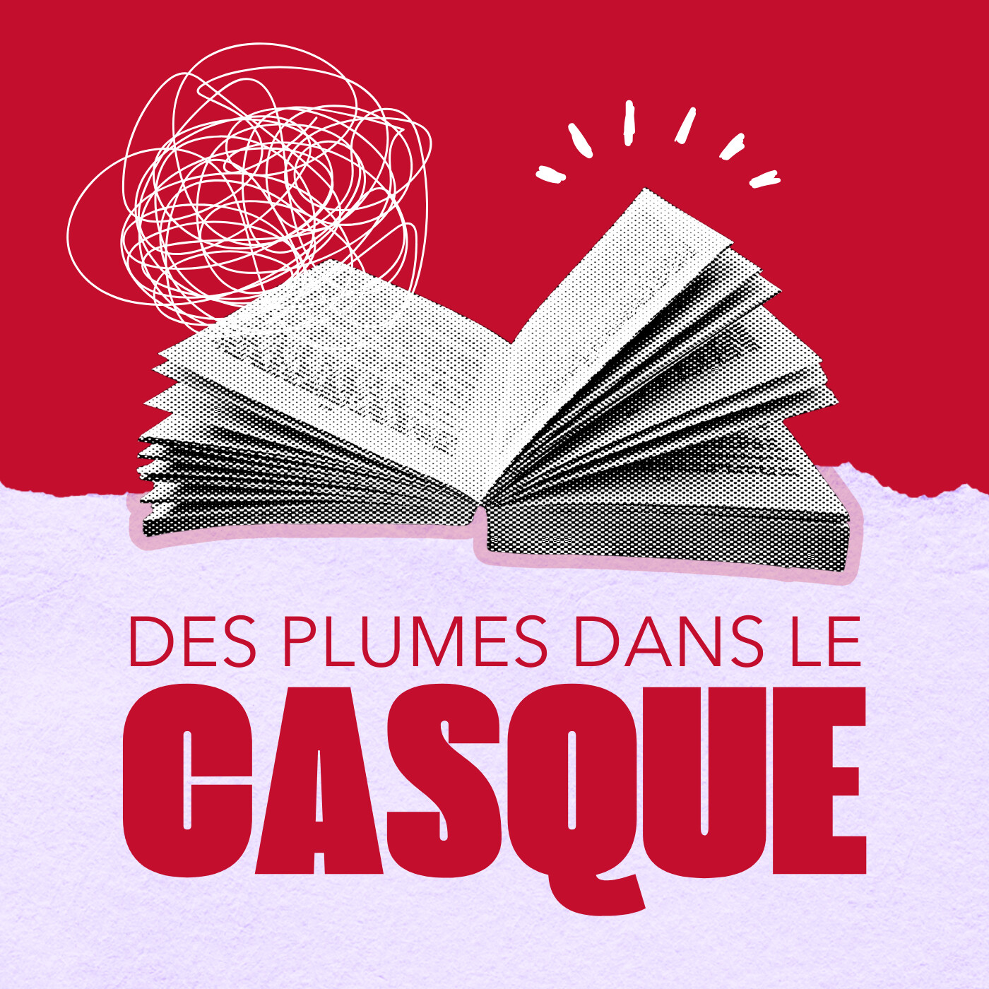 Des plumes dans le casque