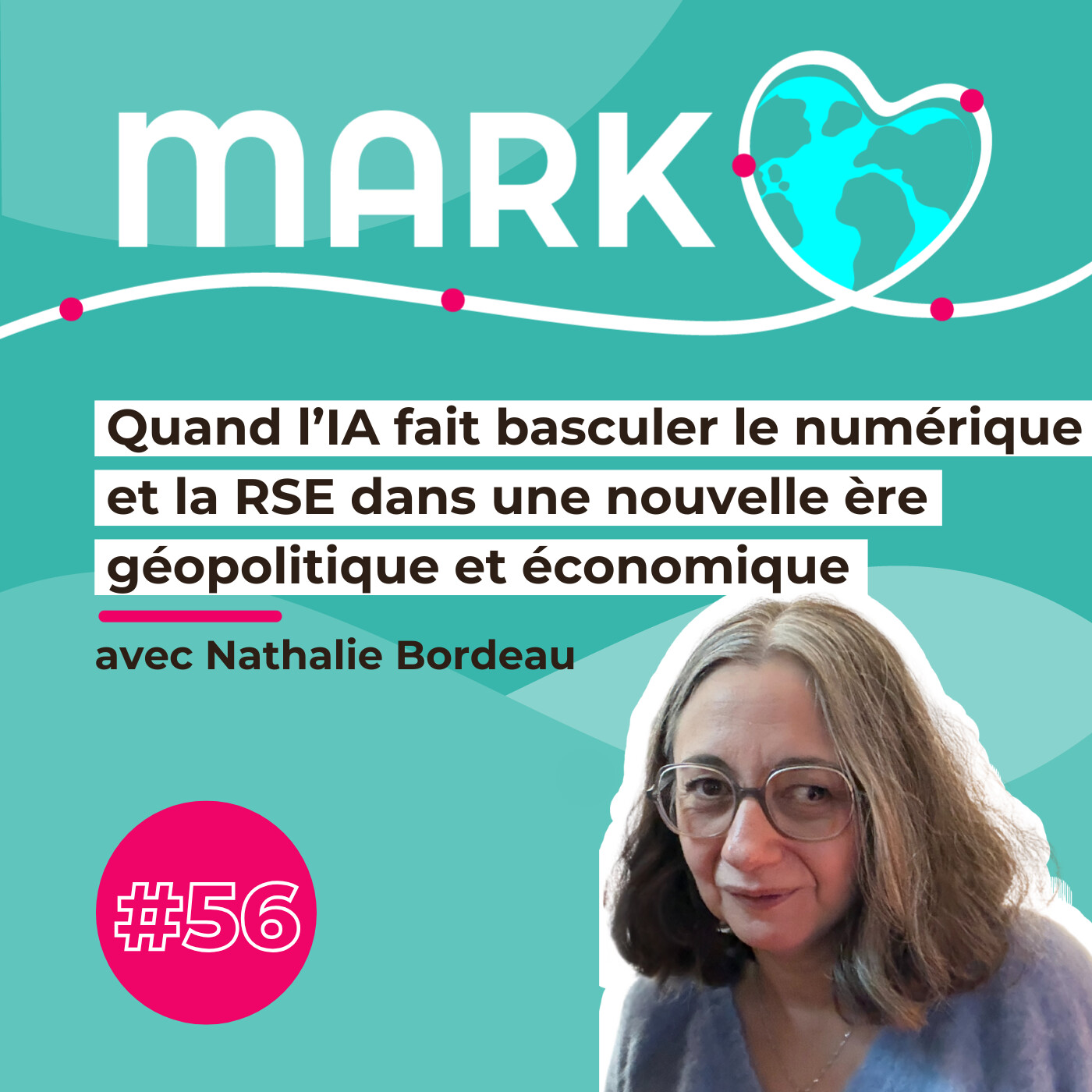 #56 Nathalie Bordeau : Quand l’IA fait basculer le numérique et la RSE dans une nouvelle ère géopolitique et économique