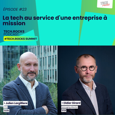 La Tech au service d'une entreprise à mission - Julien Largilliere (VEOLIA) & Didier Girard (SFEIR) cover