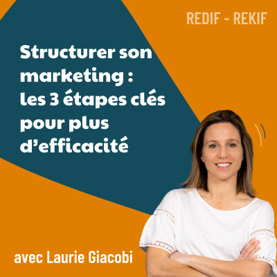 Structurer son marketing : les 3 étapes clés pour plus d’efficacité [REDIF] | stratégie marketing, business, cible client, positionnement cover