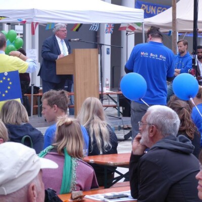 Interview élections européennes - Reinhard Bütikofer, die Grüne cover