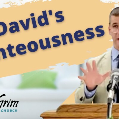 God's imputed righteousness to David without works! Romans 4:6-8 cover