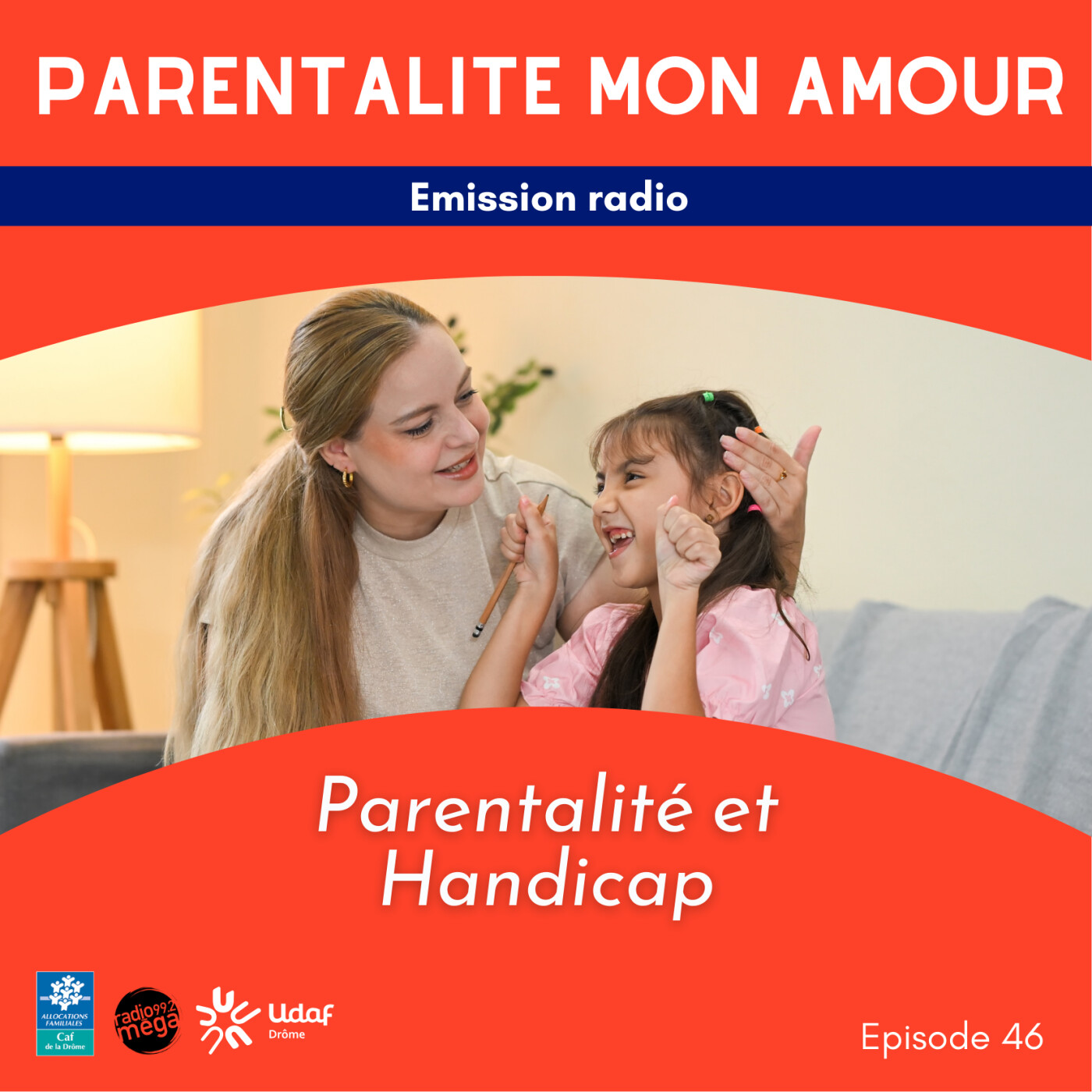 Parentalité mon Amour #46 - Handicap et répits des aidants episode artwork