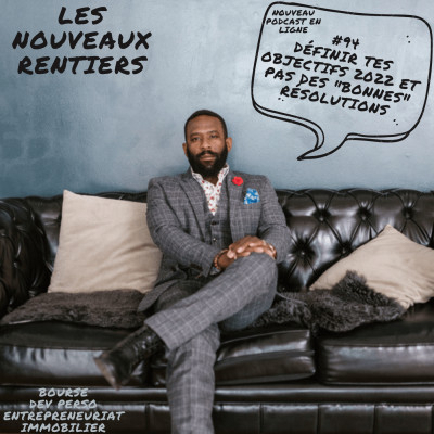#94 Définir tes objectifs 2022 et pas des "bonnes" résolutions cover