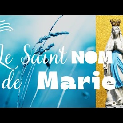 Écoute : Parole et Évangile du jour | Lundi 12 septembre • Saint nom de Marie cover