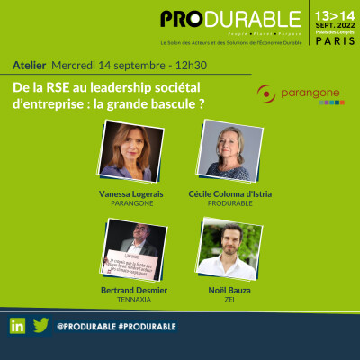 Parangone - De la RSE au leadership sociétal d’entreprise : la grande bascule ? cover