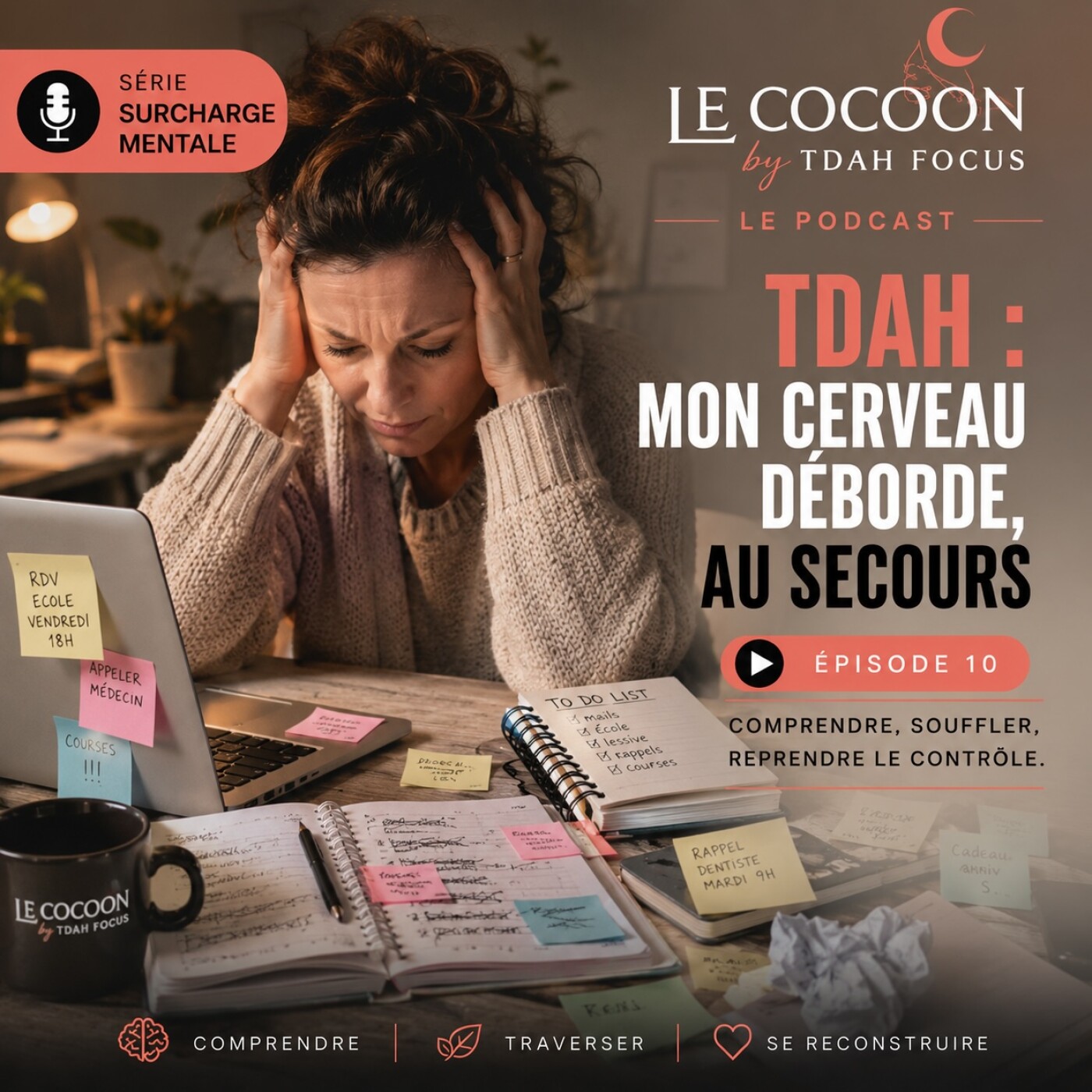 #10 TDAH mon cerveau déborde au secours