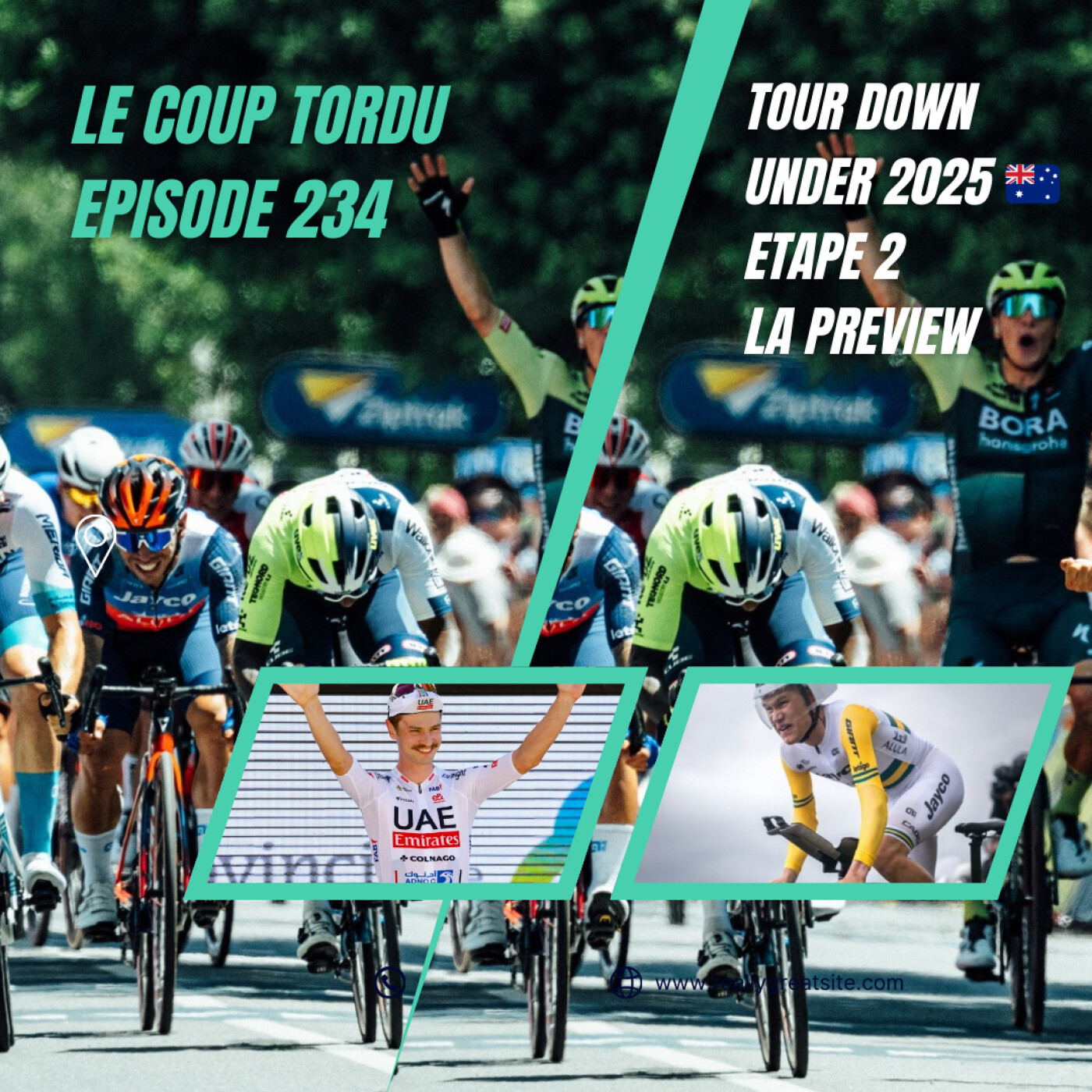 LE COUP TORDU - EPISODE 234 : TOUR DOWN UNDER 2025 ! ETAPE 2, 1ERE ERREUR DE COTATION DE L'ANNEE ? episode artwork
