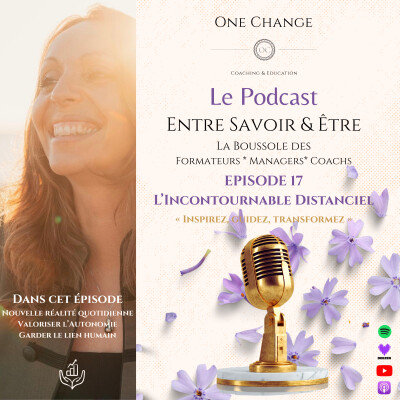 Entre Savoir & Être - L'Incontournable Distanciel en Formation, Coaching et Management cover