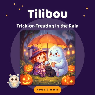 Trick-or-Treating in the Rain