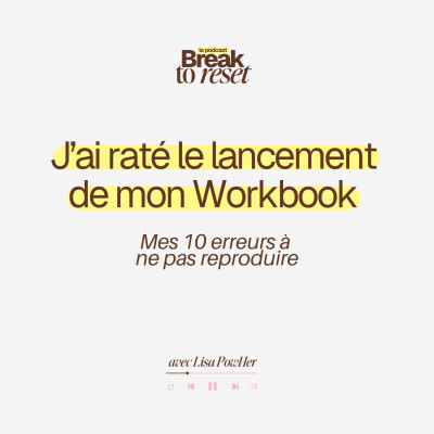 Les 10 ERREURS du lancement de mon WorkBook (à ne pas reproduire!) cover