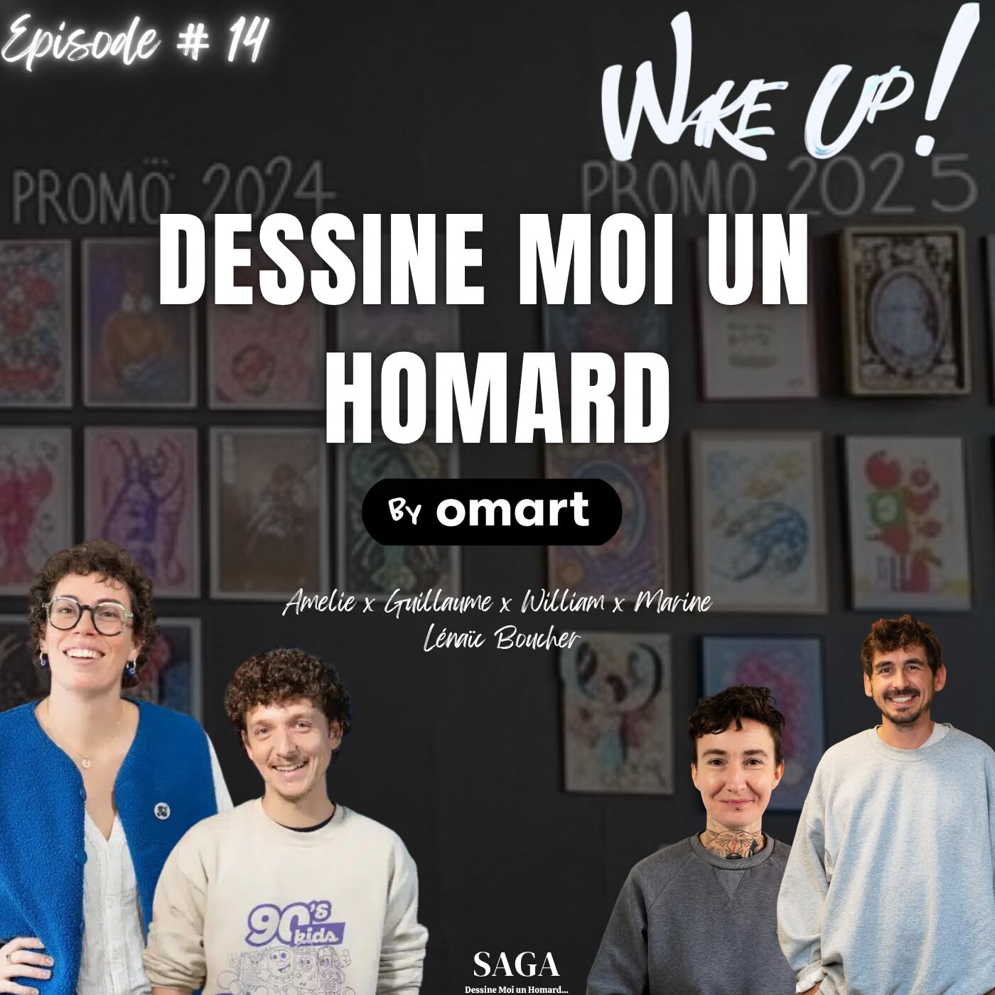#14 Dessine Moi un Homard, l'oeil des artistes Oh my Goz, les Gants Noirs, les Têtes Dures, Will_10ign episode artwork