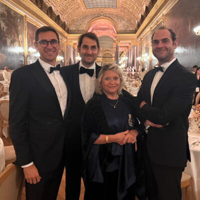 #137 Carol Duval-Leroy et ses 3 fils Julien, Charles, Louis - la famille aux commandes du Champagne Duval-Leroy cover