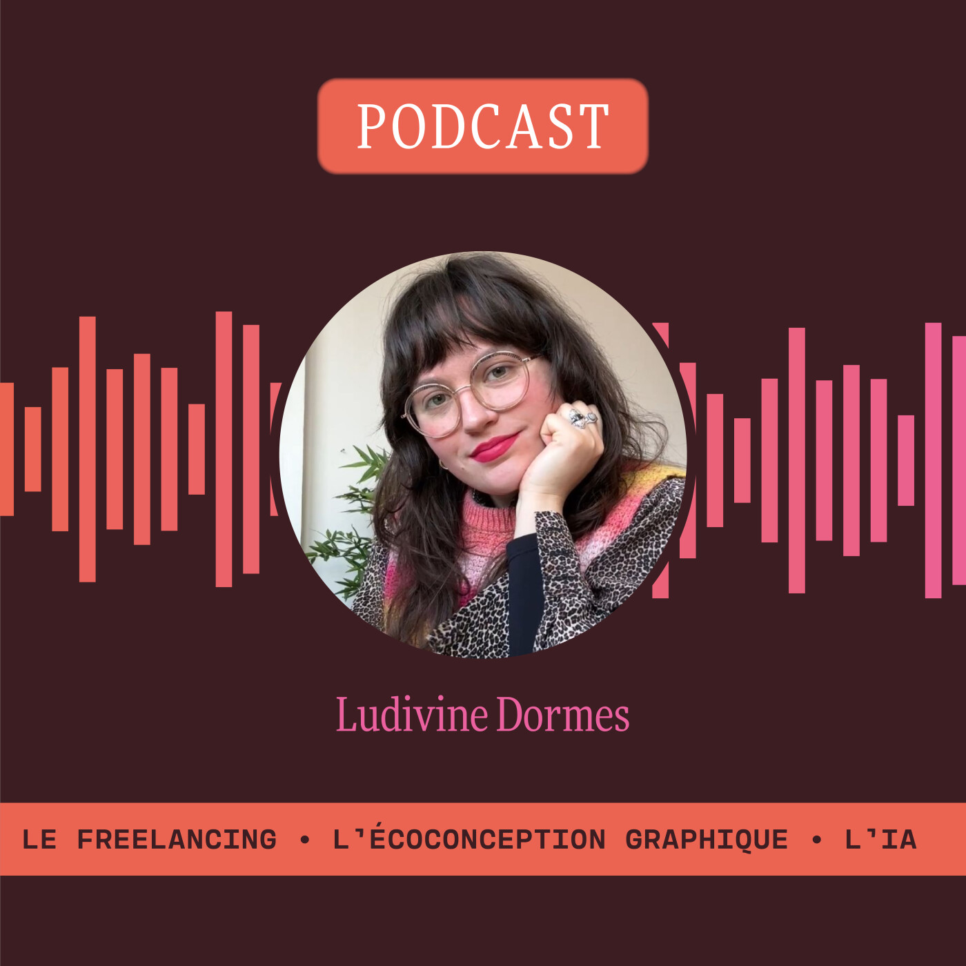 Graphisme, freelance & IA avec Ludivine Dormes