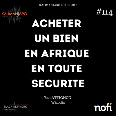 Episode #114: acheter un bien en Afrique en toute sécurité avec Yao ATTIGNON de WIZODIA cover