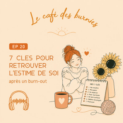 EP 20: 7 CLES POUR RETROUVER L'ESTIME DE SOI après un burn-out cover