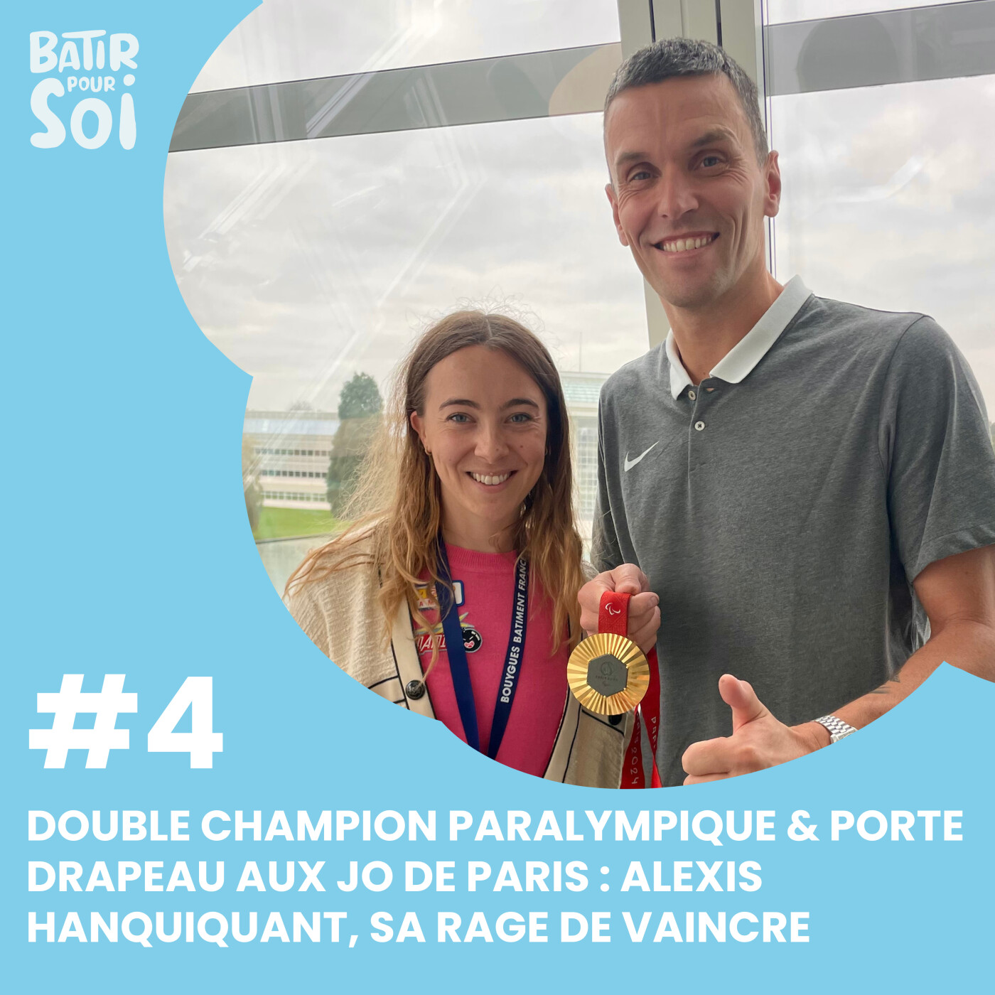 DOUBLE CHAMPION PARALYMPIQUE & PORTE DRAPEAU AUX JO DE PARIS : ALEXIS HANQUIQUANT, SA RAGE DE VAINCRE