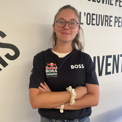 Justine Bailleul - Cuisiniere pour l'équipe Red Bull - Bora - Hansgrohe cover
