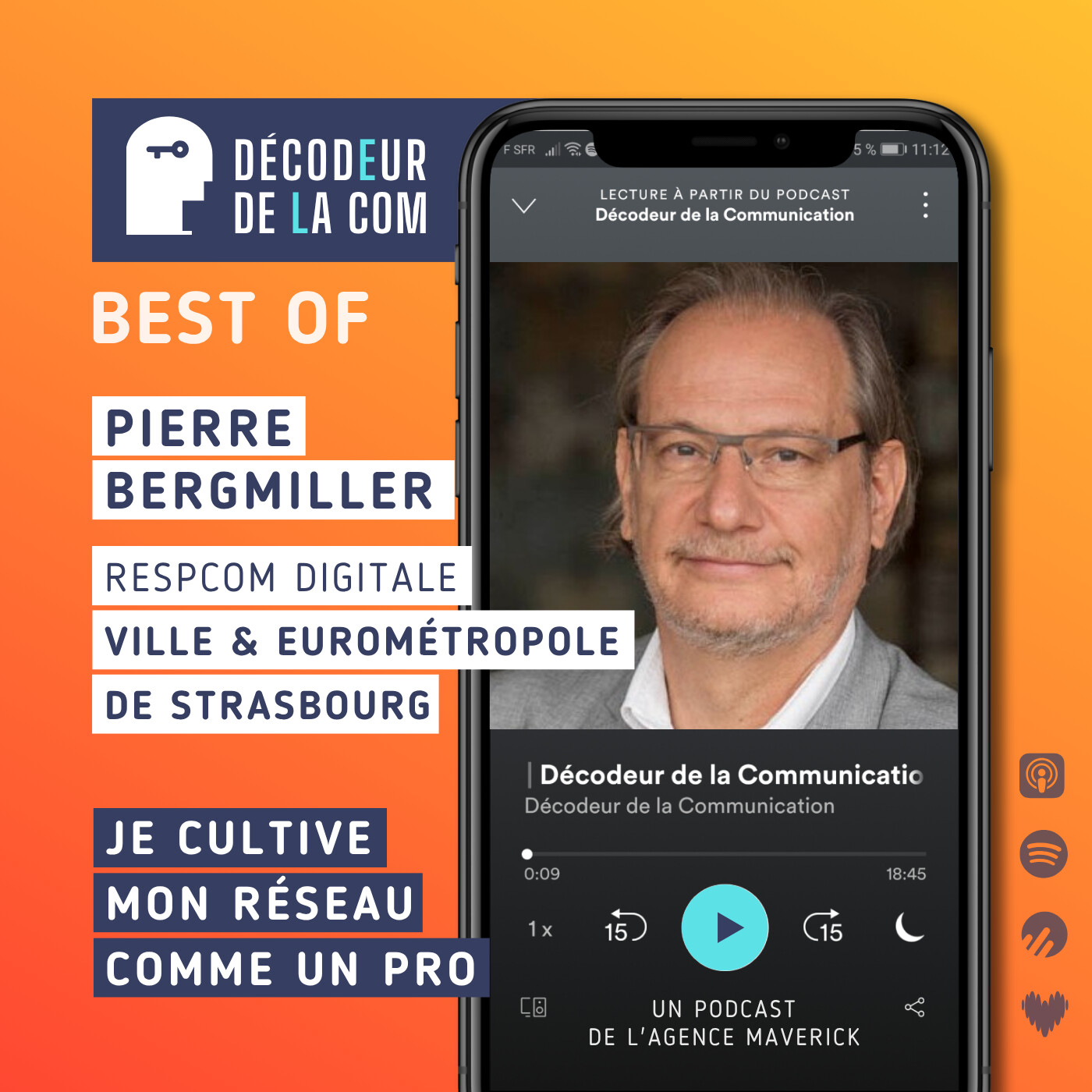 Cultiver son Réseau comme un Pro | Pierre Bergmiller, resp com digitale, eurométrople et ville de Strabourg | Best Of