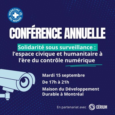 Solidarité sous surveillance : l’espace civique et humanitaire à l’ère du contrôle numérique cover