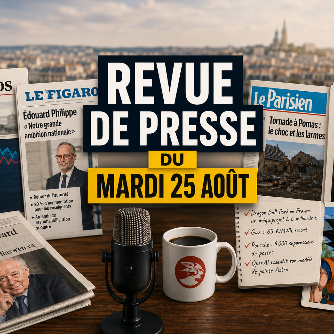 Revue de presse du 25 août episode artwork