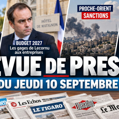 Revue de presse du 10 septembre cover