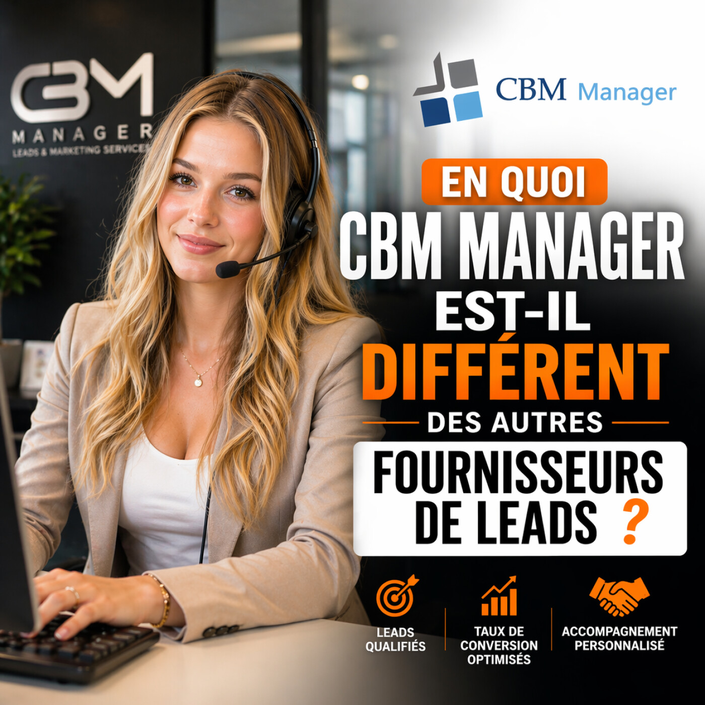 En quoi CBM Manager est-il différent des autres fournisseurs de leads ? — Cbm Manager cover