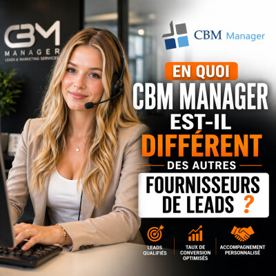 En quoi CBM Manager est-il différent des autres fournisseurs de leads ? cover