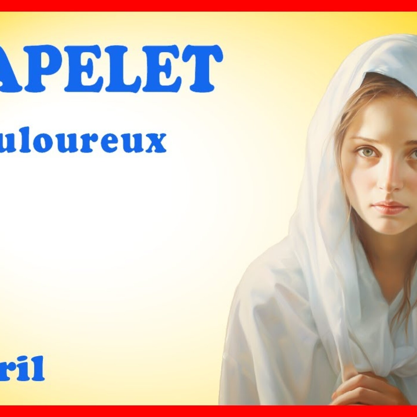 CHAPELET 🙏 Mardi 9 Avril - Mystères Douloureux episode artwork